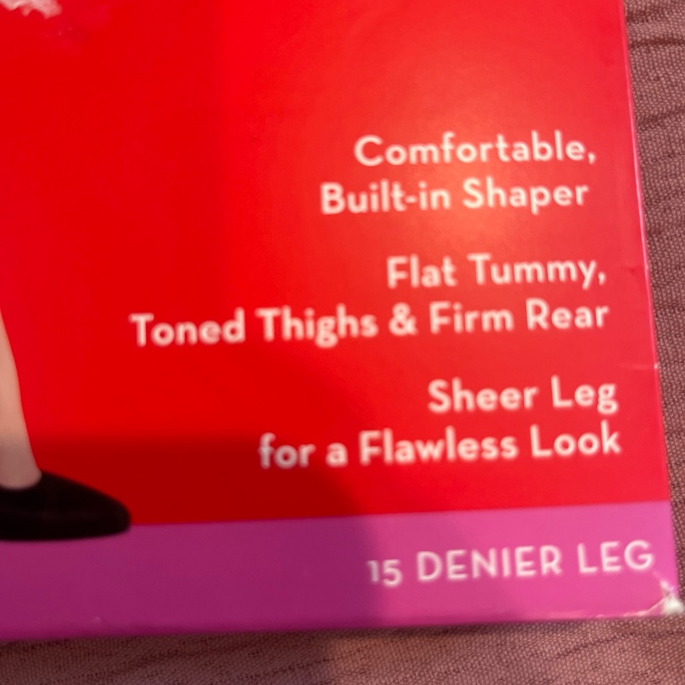 SPANX Sheer Shaper Tights in Nude - Picture 3 of 6